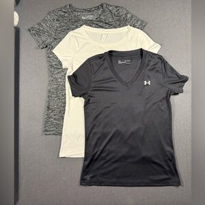 Under Armour Heatgear Short Sleeve Shirts Set of 3 - Women’s XS